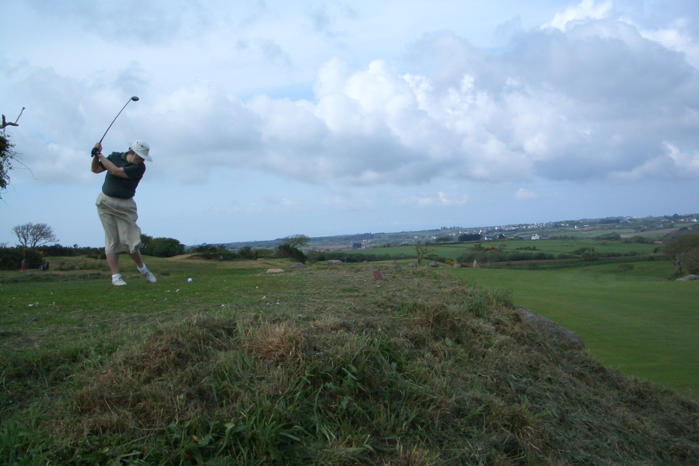 View from the fourth tee